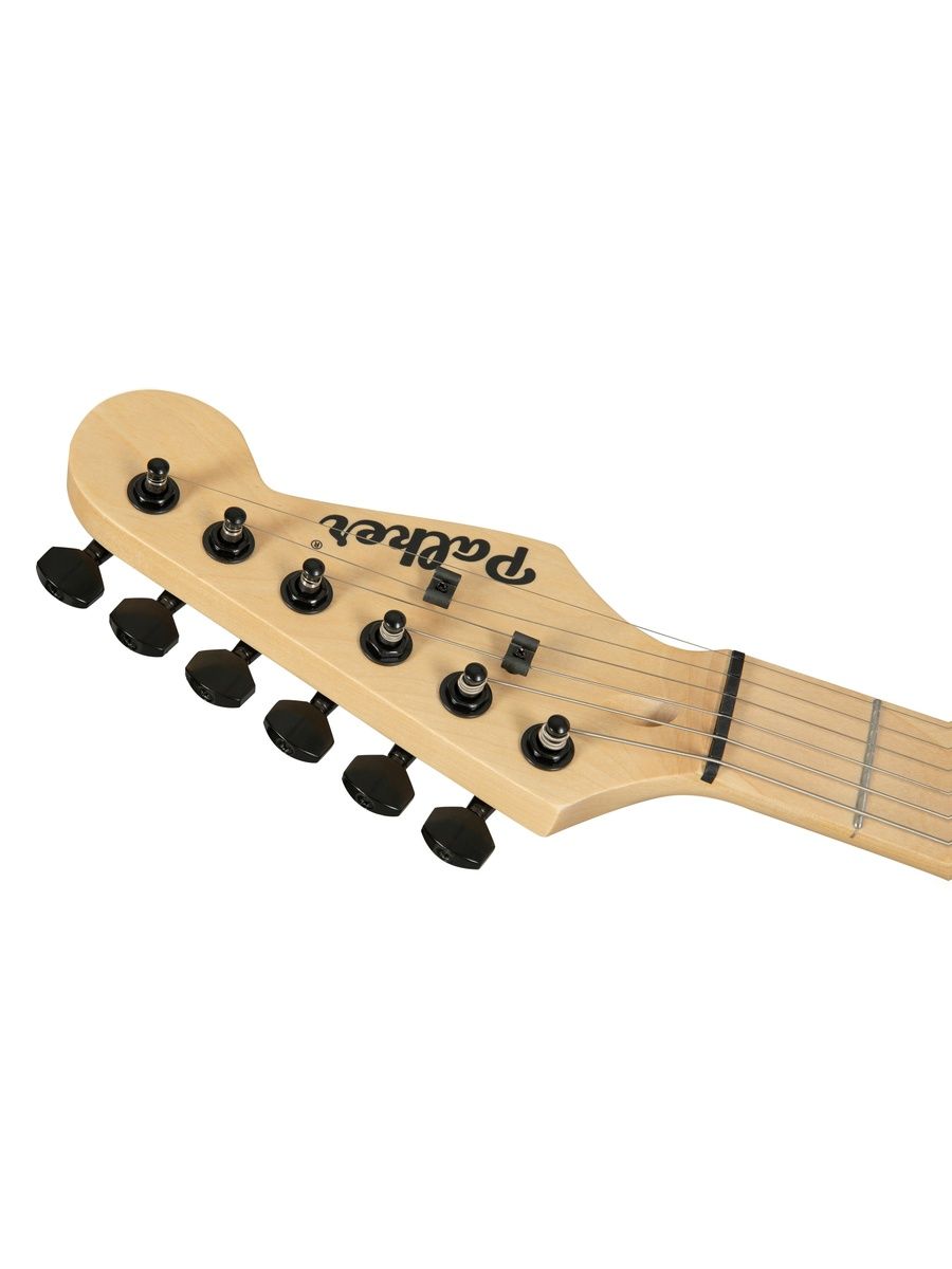 Электрогитара Stratocaster для начинающих Palker Premier белая, с чехлом
